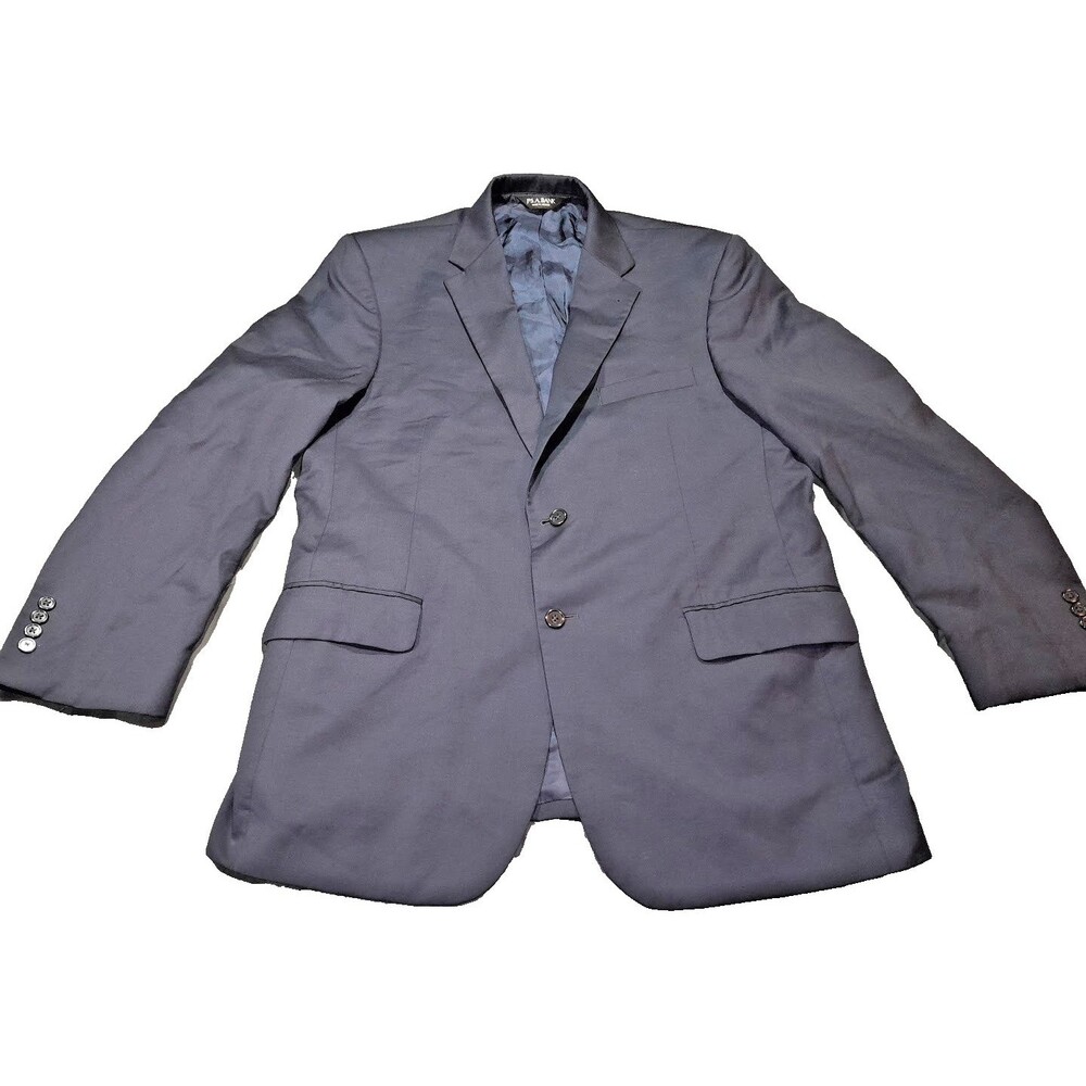 Jos. A. Bank / Men's Wearhouse "James" 44R Jacket 100% wool Jacket Navy Blue